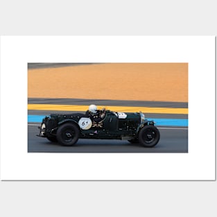 Bentley 4,5 Litre Blower Sports Car Posters and Art